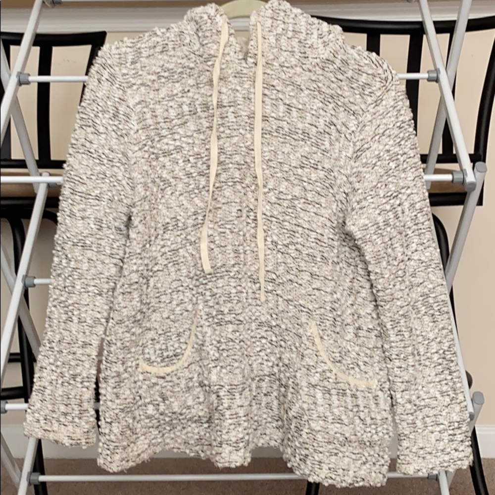 Woven Knit Hoodie